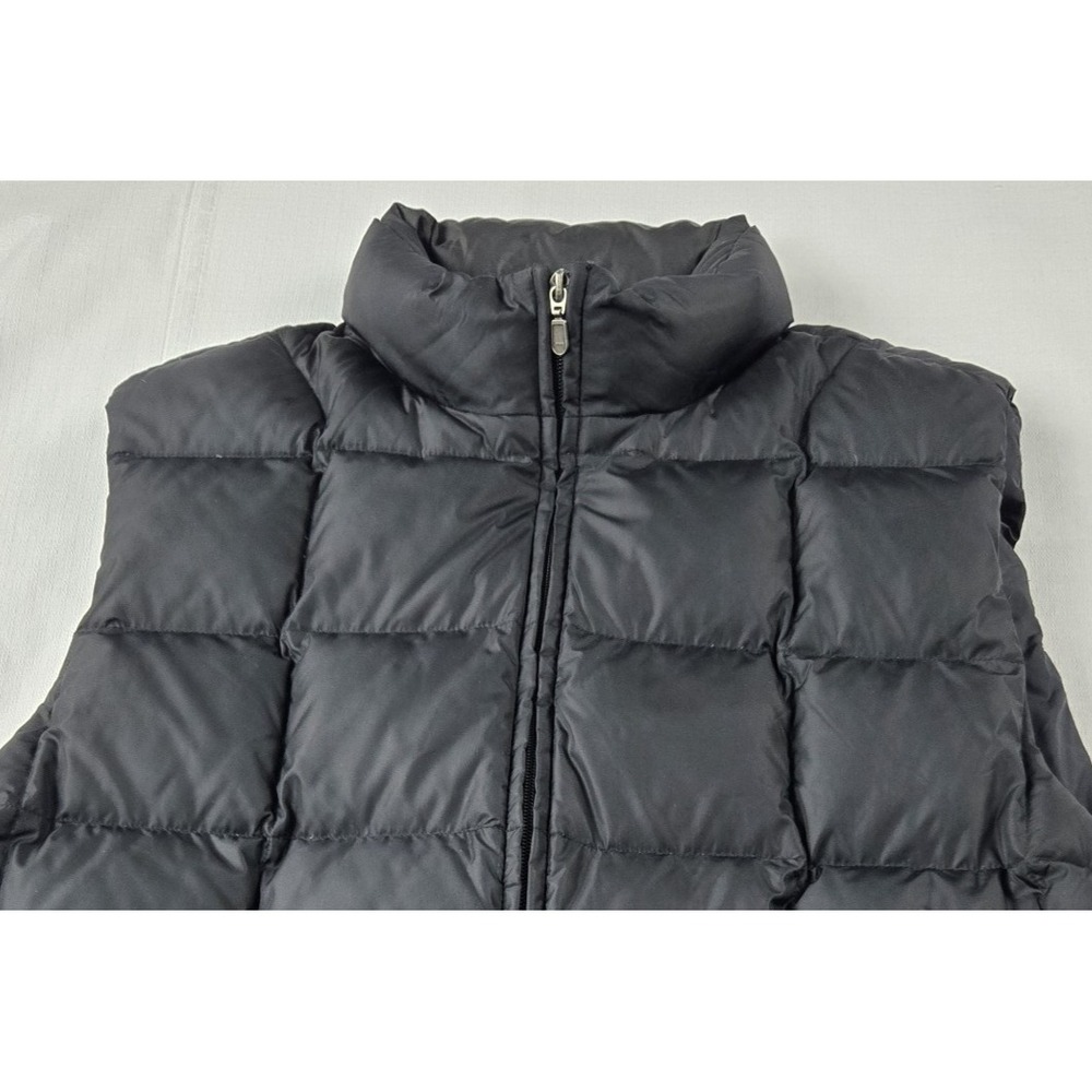 Eddie Bauer Men's Black Cozy Goose Down Puffer Vest Size XL - Picture 3 of 8